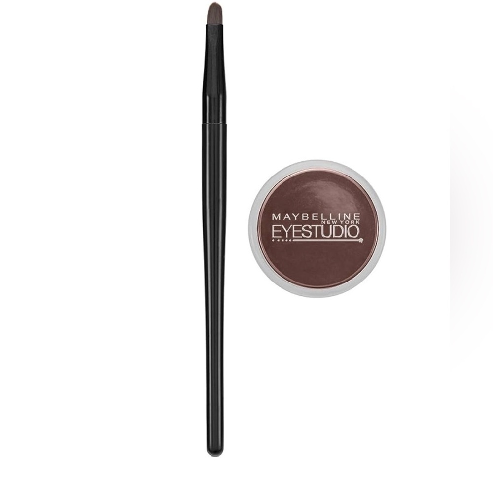Maybelline New York Eye Studio Lasting Drama Gel Eyeliner, Brown 952, 0.11 Ounce